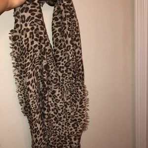 cheetah print infinity scarf